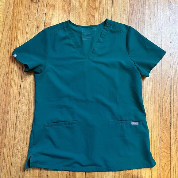 FIGS Scrub Top Small Technical Collection Casma Green FW1100 - Picture 1 of 7